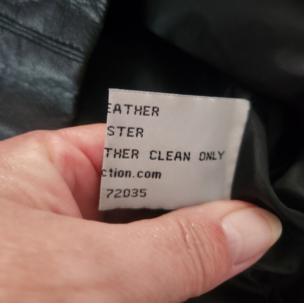 Adler Collection Leather Jacket size Large - Picture 6 of 6